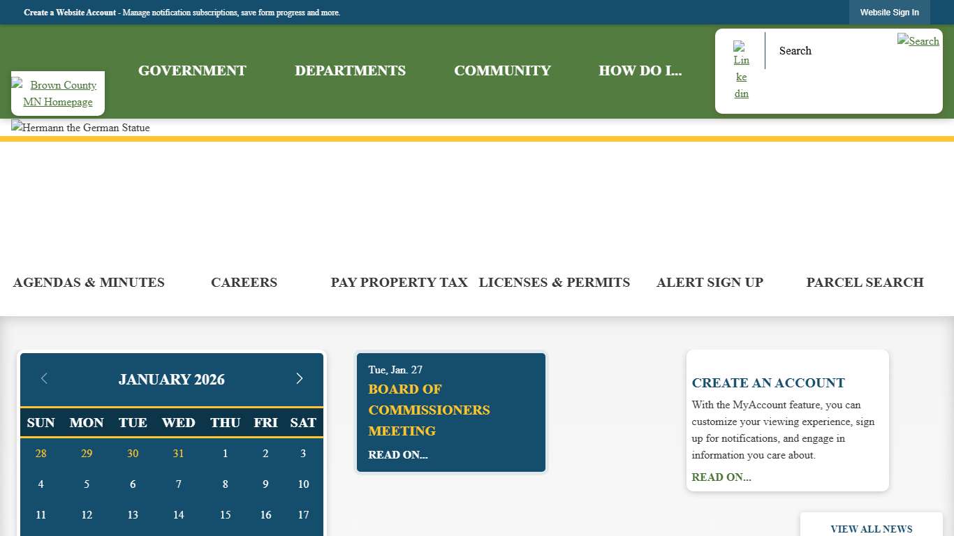 Brown County, MN Official Website